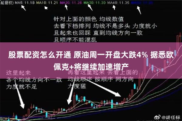 股票配资怎么开通 原油周一开盘大跌4% 据悉欧佩克+将继续加速增产