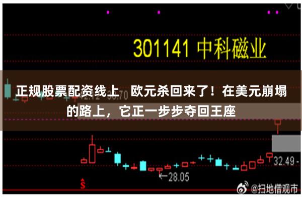 正规股票配资线上 欧元杀回来了!在美元崩塌的路上,它正一步步夺回王座